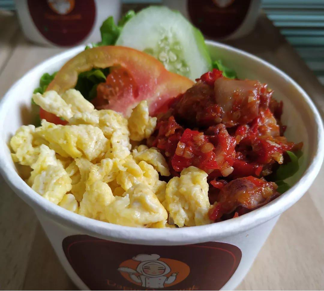 Rice Bowl Sambal Cumi