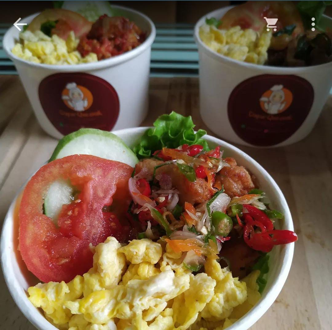Rice Bowl Ayam Fillet Sambal Matah